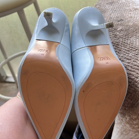 Zara heels in baby blue - Picture 5 of 9